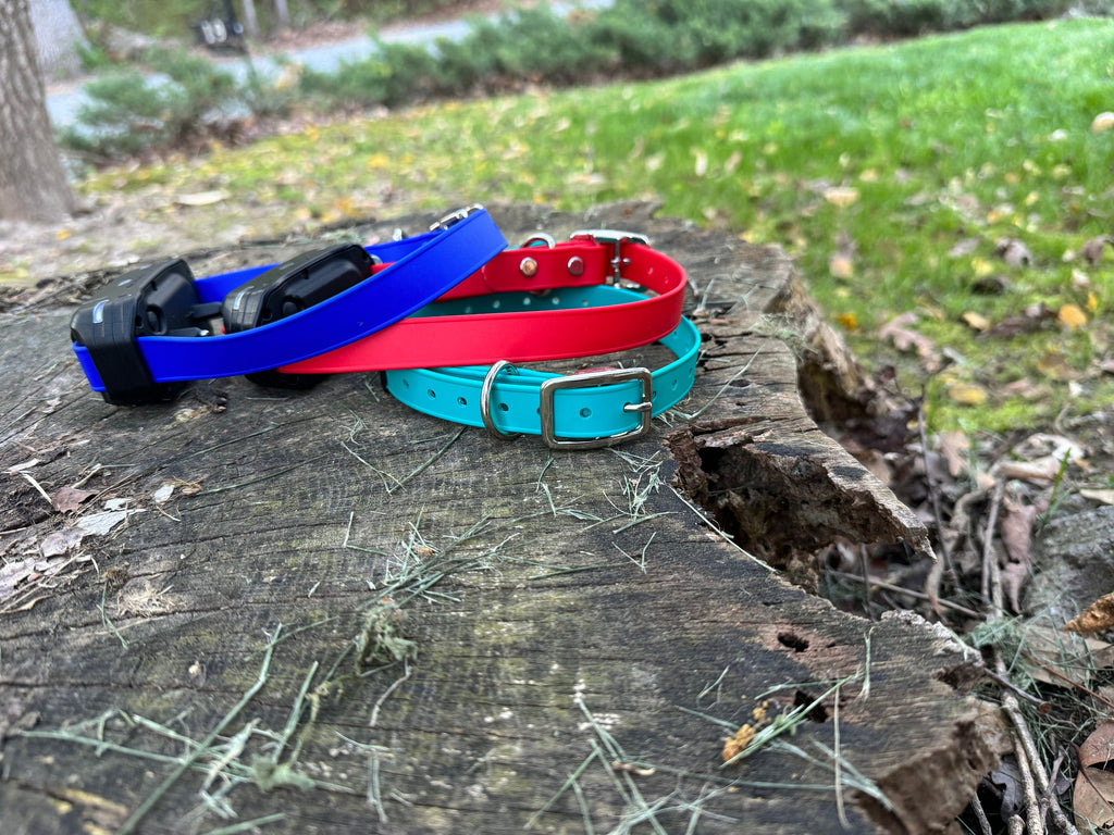 Biothane 3/4” Dog E Collar Strap Multiple colors, Custom option